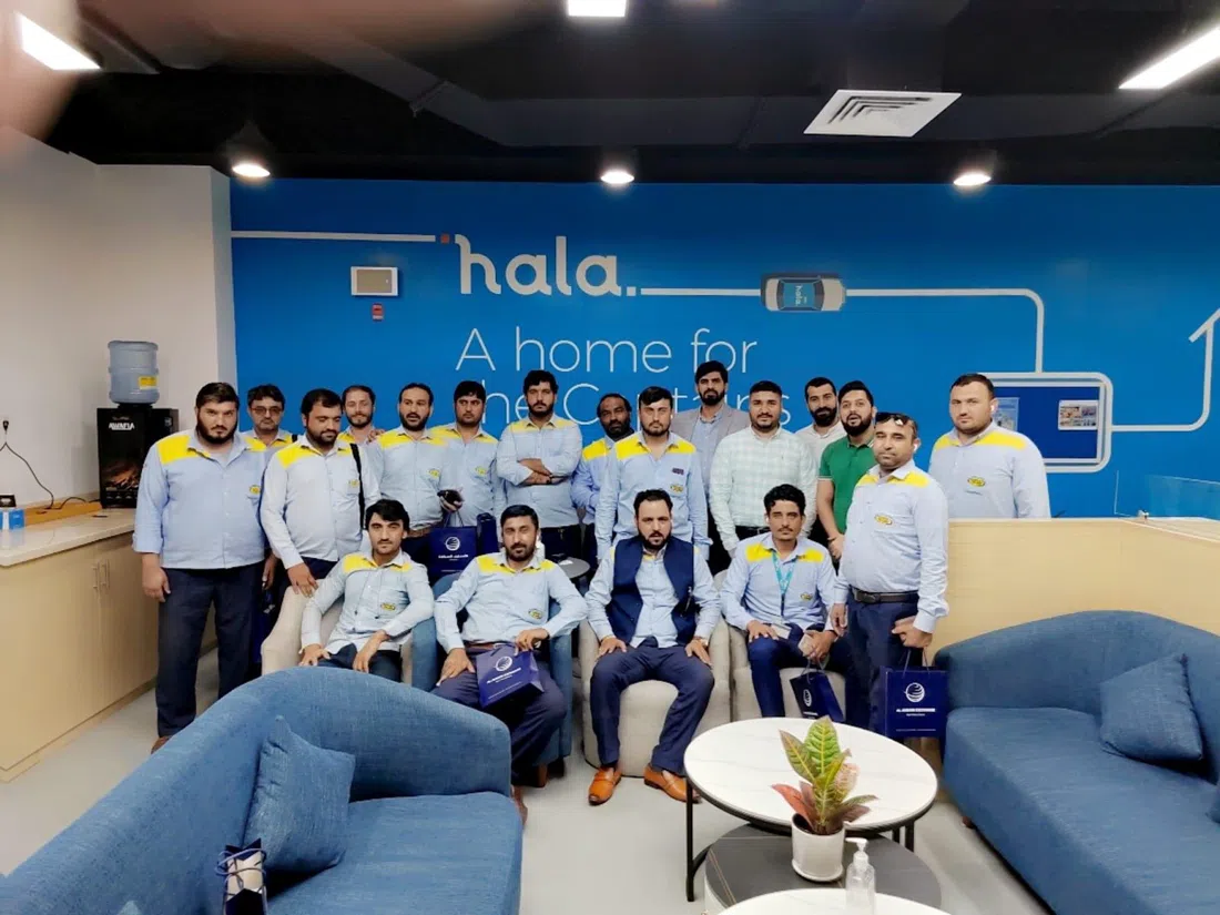 Hala (in the Careem app), Dubai