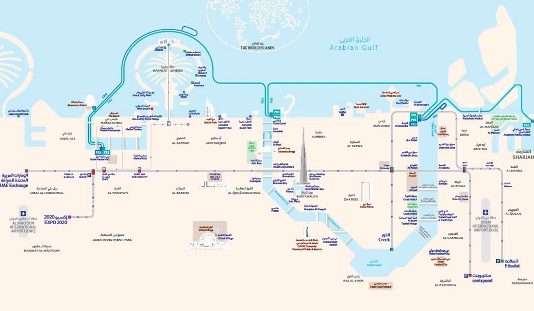 Dubai Creek abra crossing (RTA), Dubai
