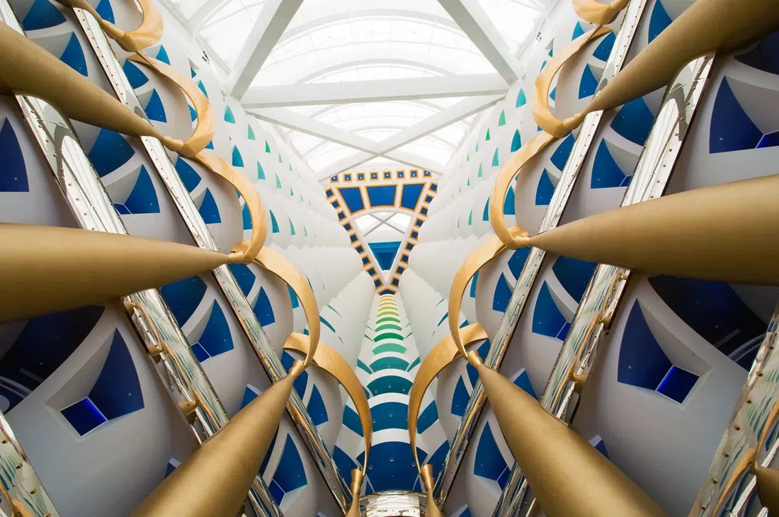 Inside Burj Al Arab, Dubai